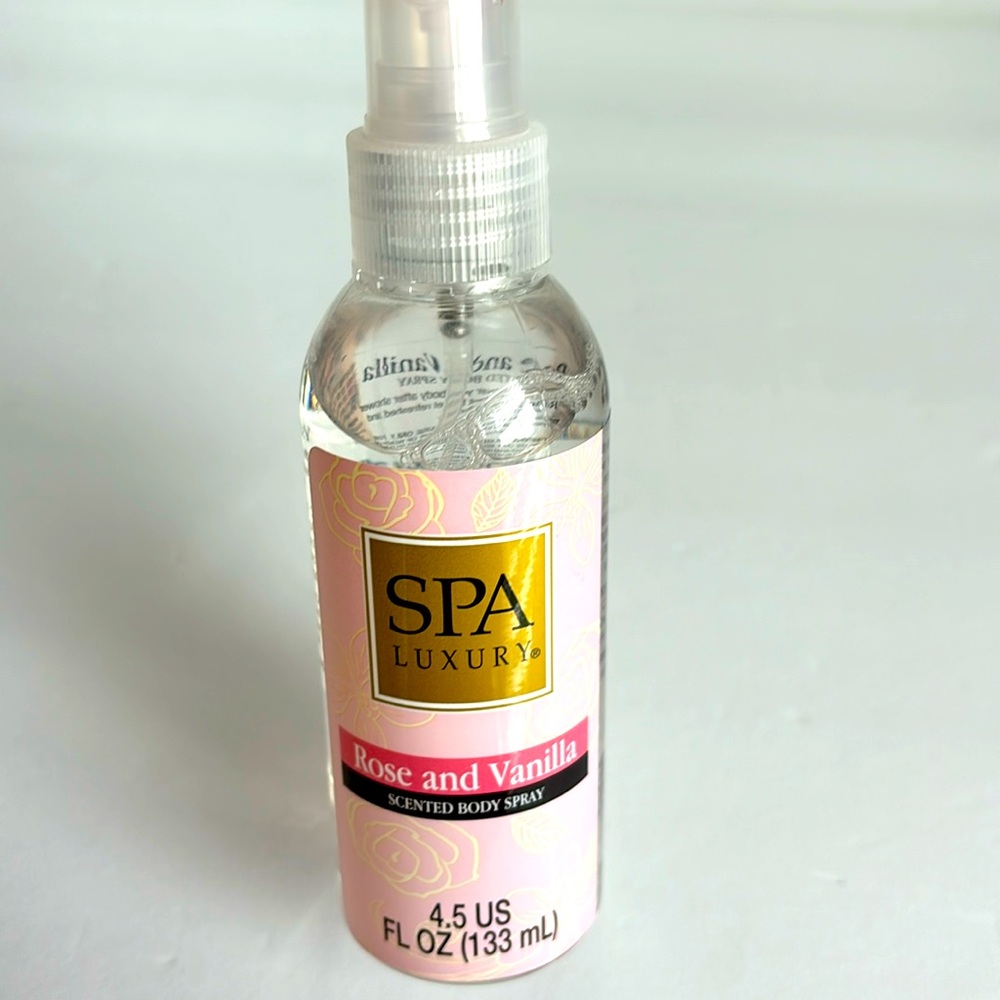 Spa Luxury Rose and Vanilla